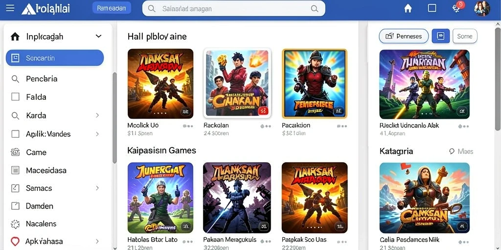 Tampilan utama aplikasi ANGKASA168 yang menarik.