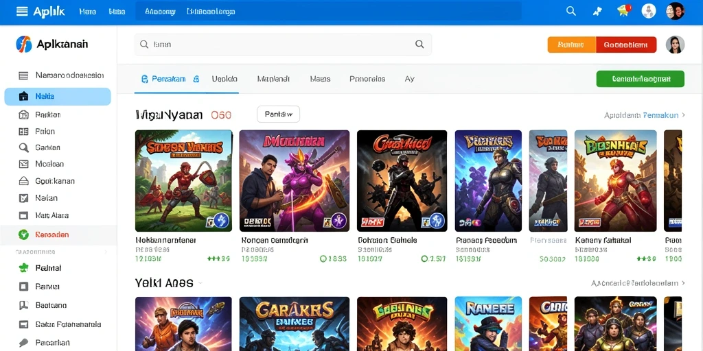 Tampilan antarmuka yang user-friendly dan menarik.
