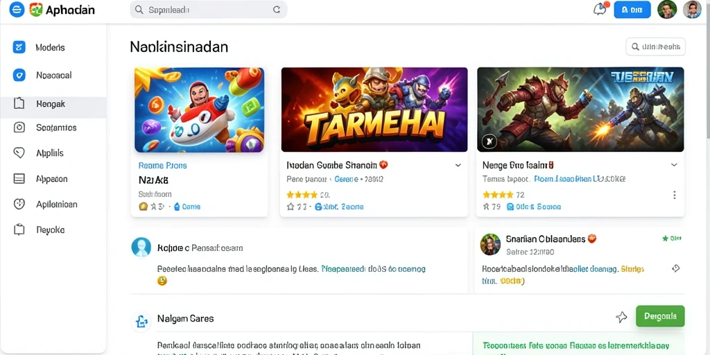 Tampilan antarmuka yang user-friendly.