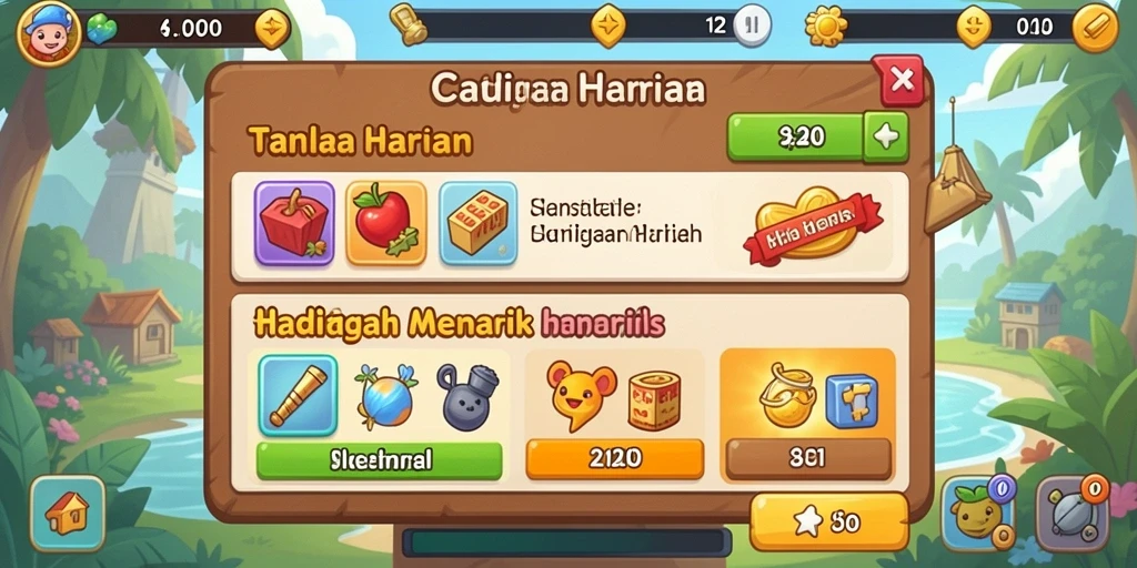 Tampilan antarmuka yang user-friendly dan menarik.