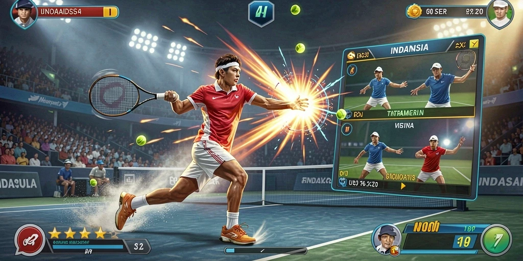 Tampilan slot dengan desain yang menarik.