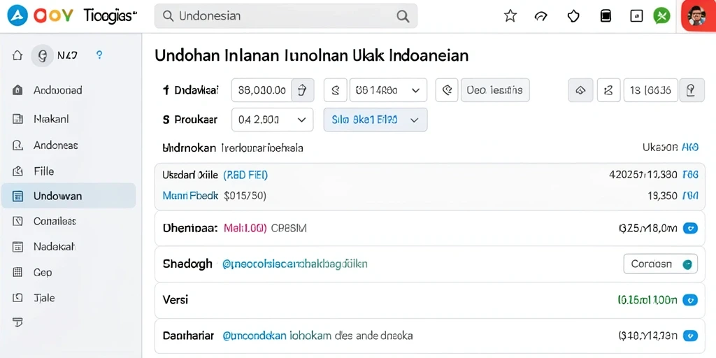 Tampilan antarmuka yang ramah pengguna.