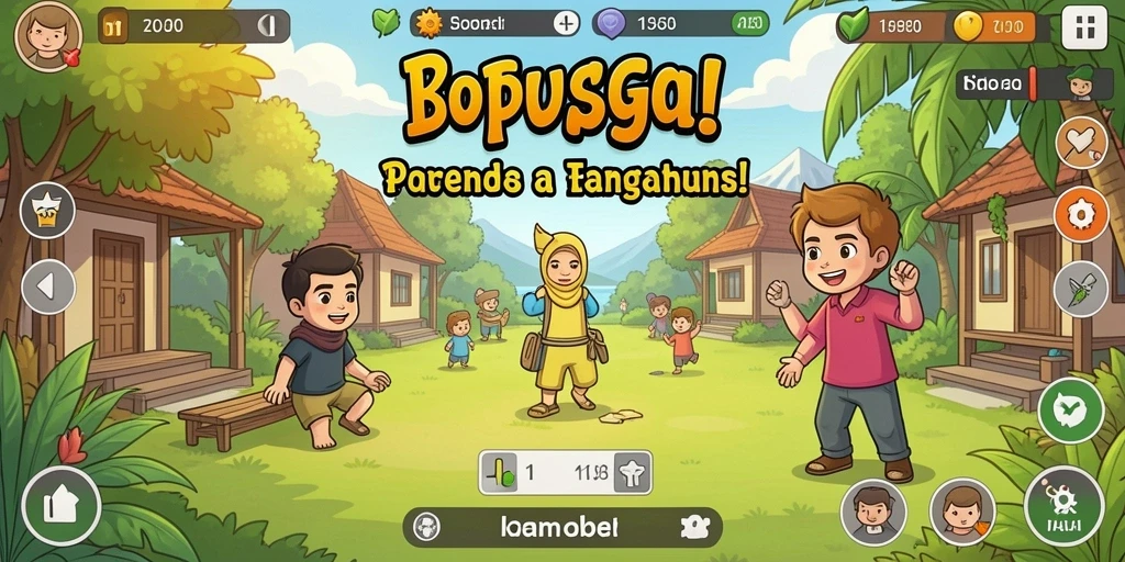 Tampilan antarmuka pengguna yang menarik.