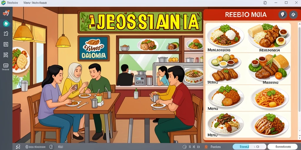 Tampilan antarmuka pengguna yang menarik dari PUSAT303.