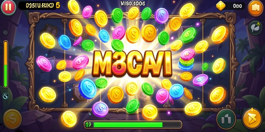 Tangkapan layar gameplay dengan grafik yang menarik.
