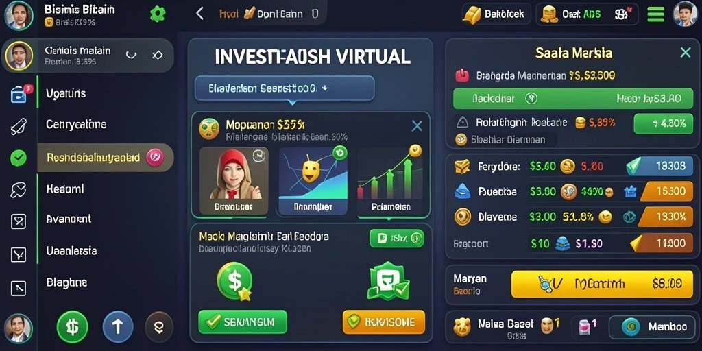 Tampilan antarmuka yang menarik dan intuitif.