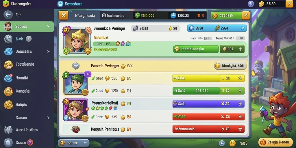 Screenshot menampilkan aksi seru pemain melawan monster.