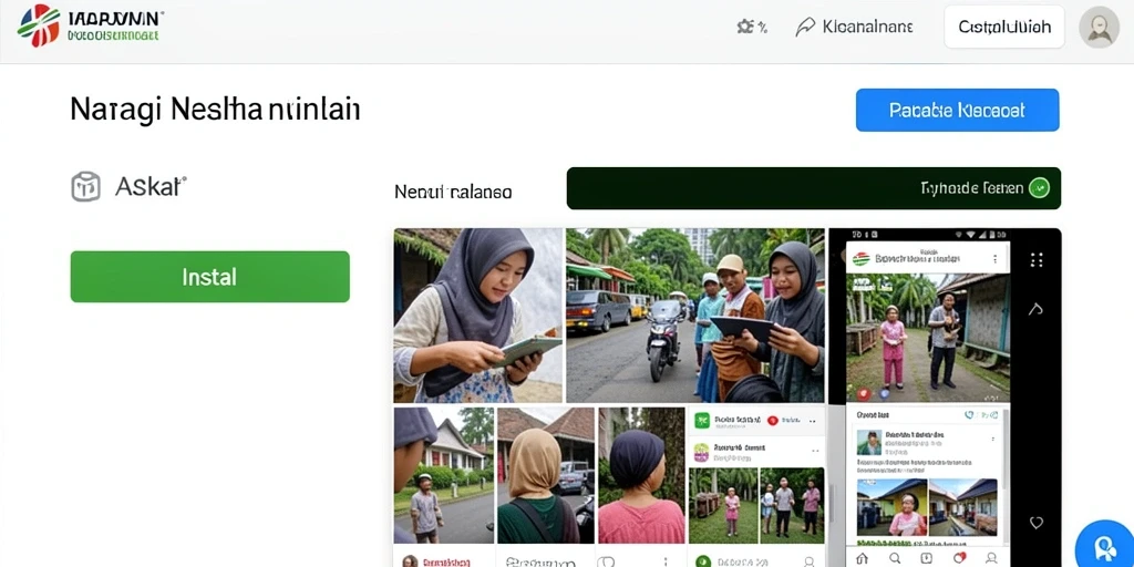 Tampilan utama RVIP3 dengan desain modern.
