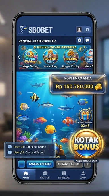 Pratinjau antarmuka sbobet — aplikasi APK resmi Android v3.2.6